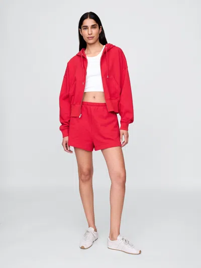 Gap Heavyweight French Terry Classic Sweat Shorts In Tomato Sauce Red