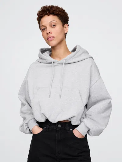Gap Project  Vintage Soft Cropped Hoodie In Grey
