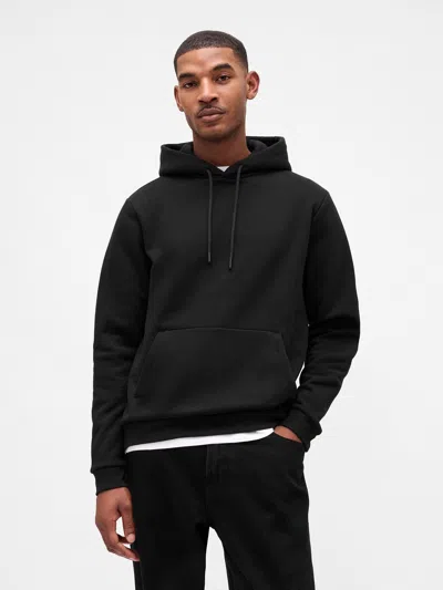 Gap Heavyweight French Terry Hoodie In Black