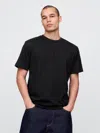 Gap Heavyweight Original T-shirt In Black