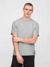 Gap Heavyweight Original T-shirt In Gray