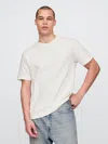 Gap Heavyweight Original T-shirt In Off White