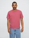 Gap Heavyweight Original T-shirt In Raspberry