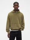 Gap Heavyweight Oversized Hoodie In Green
