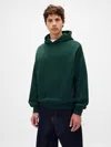 Gap Heavyweight Oversized Hoodie In Green