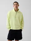 Gap Heavyweight Oversized Logo Quarter-zip Pullover