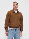 Gap Heavyweight Oversized Quarter-zip Pullover
