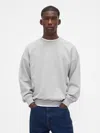 Gap Heavyweight Oversized Sweatshirt In Gray