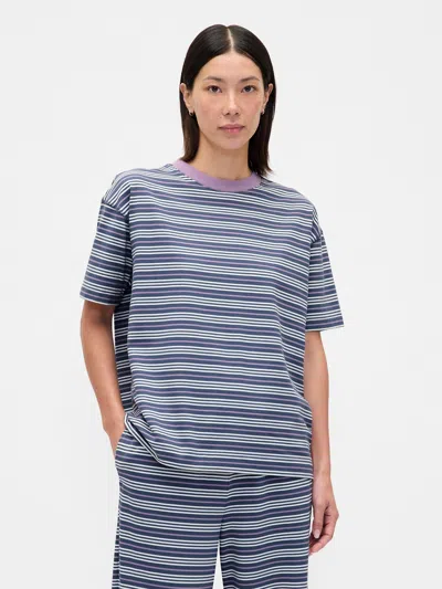 Gap Heavyweight Oversized T-shirt In Blue