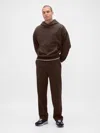 Gap Heavyweight Relaxed Sweatpants In Brown