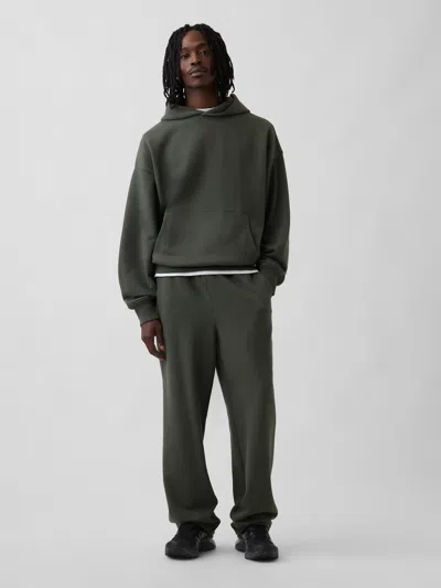 Gap Heavyweight Relaxed Sweatpants In Green