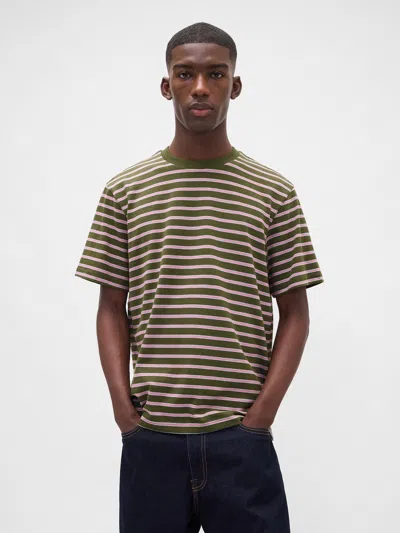 Gap Heavyweight Relaxed T-shirt In Green