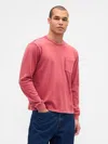 Gap Heavyweight Relaxed T-shirt In Pink