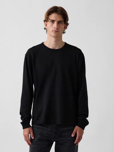 Gap Heavyweight Relaxed T-shirt In Black