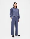 Gap Heavyweight Straight Pants In Blue