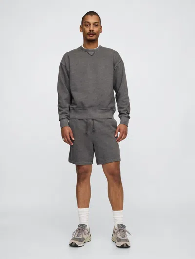 Gap Heavyweight Sweat Shorts In Black