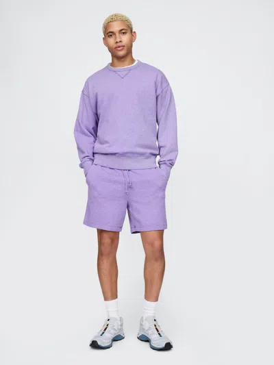 Gap Heavyweight Sweat Shorts In Wisteria Blossom