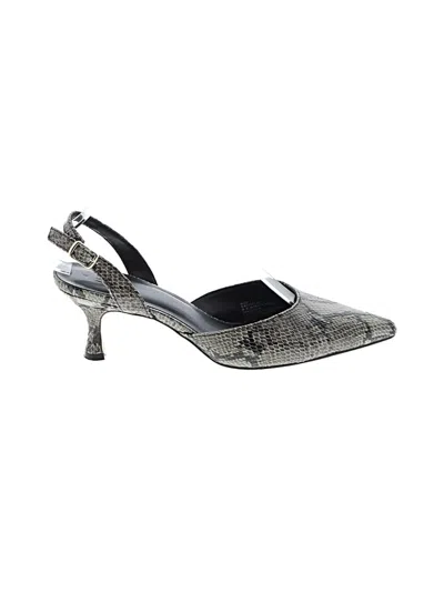 Pre-owned Gap Heels In Silver