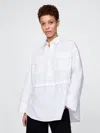 Gap × Hfr Convertible Shirt By A. Potts In Optic White