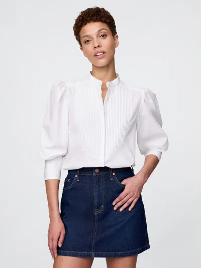 Gap × Hfr Puff-sleeve Shirt By N'gai In White