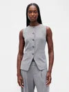 Gap High-neck Vest In Gray