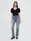 Gap High Rise '90s Straight Jeans In Light Indigo