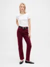 Gap High Rise '90s Straight Jeans In Red