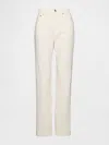 Gap High Rise Corduroy '90s Slim Straight Pants In Neutral