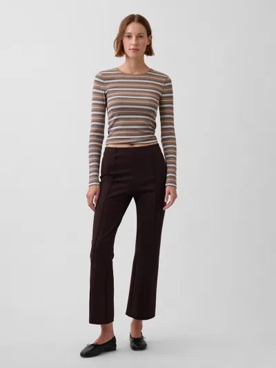 Gap High Rise Double Knit Crop Kick Pants