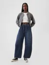 Gap High Rise Easy Horseshoe Jeans In Dark Indigo