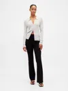 Gap High Rise Ponte Boot Pants In Black