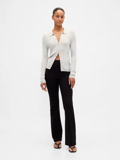 Gap High Rise Ponte Boot Pants In Black
