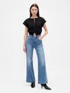 Gap High Rise Relaxed Flare Jeans