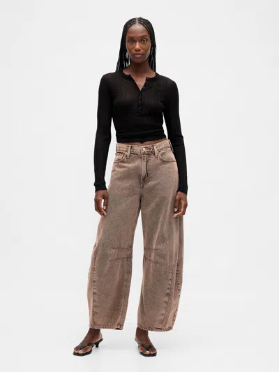 Gap High Rise Ultrasoft Horseshoe Jeans