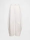Gap High Rise Ultrasoft Horseshoe Jeans In Off White