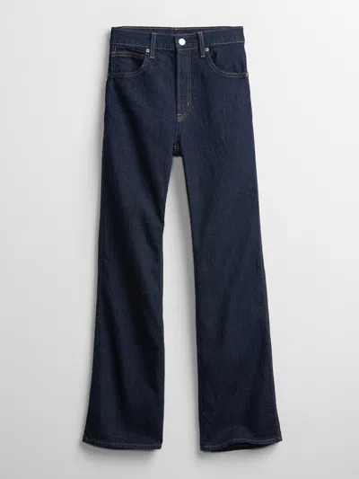 Gap High Rise Vintage Flare Jeans In Blue