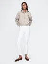 Gap High Rise Vintage Slim Jeans In Off White