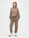 Gap High Rise Vintagesoft Joggers In Brown