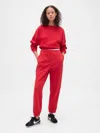 Gap High Rise Vintagesoft Joggers In Red