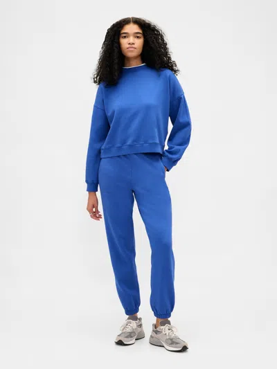 Gap High Rise Vintagesoft Relaxed Joggers In Blue