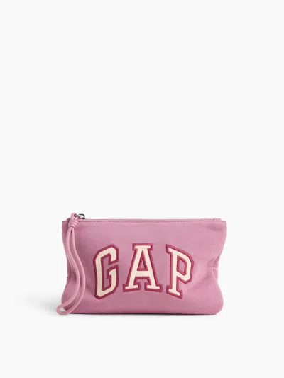 Gap Hoodie Pouch In Wispy Mauve Pink