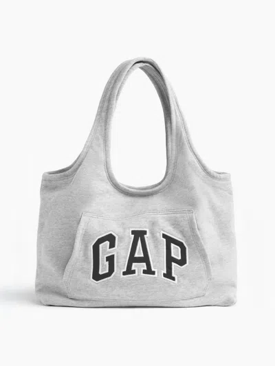 Gap Hoodie Tote In Light Grey