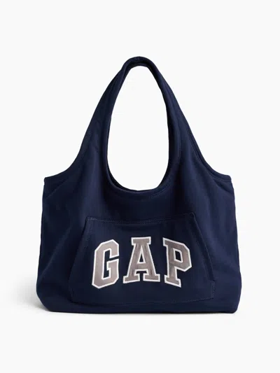 Gap Hoodie Tote In Tapestry Navy Blue