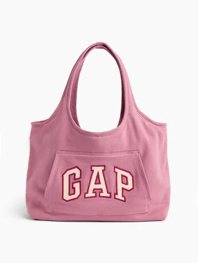 Gap Hoodie Tote In Wispy Mauve Pink