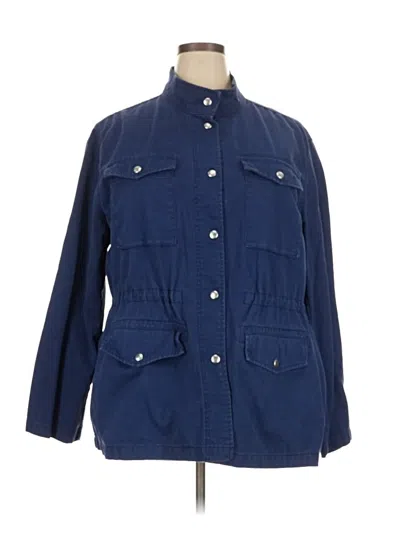 Pre-owned Gap Jacket In Blue