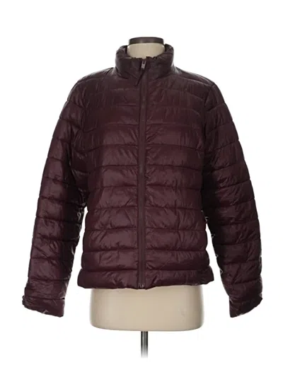 Pre-owned Gap Jacket In Burgundy