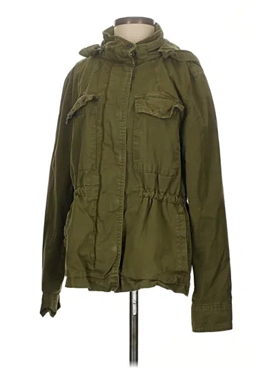 Pre-owned Gap Jacket In Green