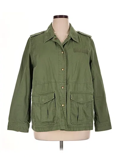 Pre-owned Gap Jacket In Green