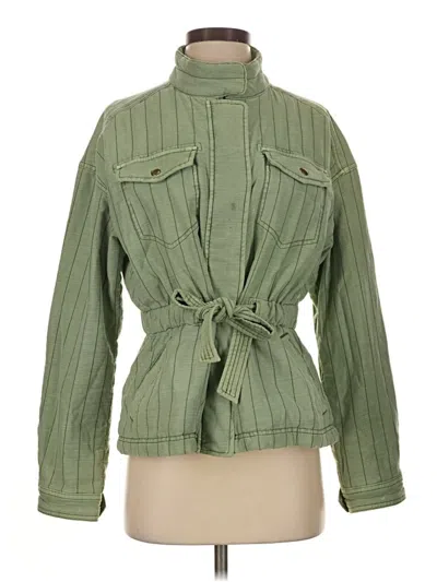 Pre-owned Gap Jacket In Green