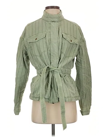 Pre-owned Gap Jacket In Green